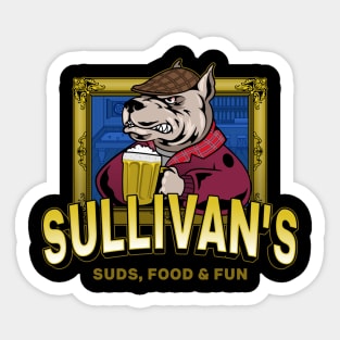 Sullivan's Suds, Food & Fun Sticker